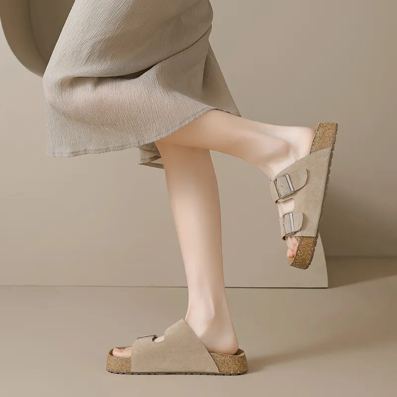 AGSDON Quiet Slide Slippers Women's-5