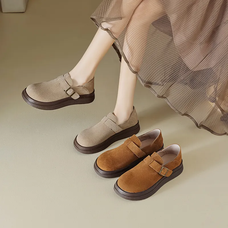 AGSDON Casual Single Shoes 3.5cm Women's-10