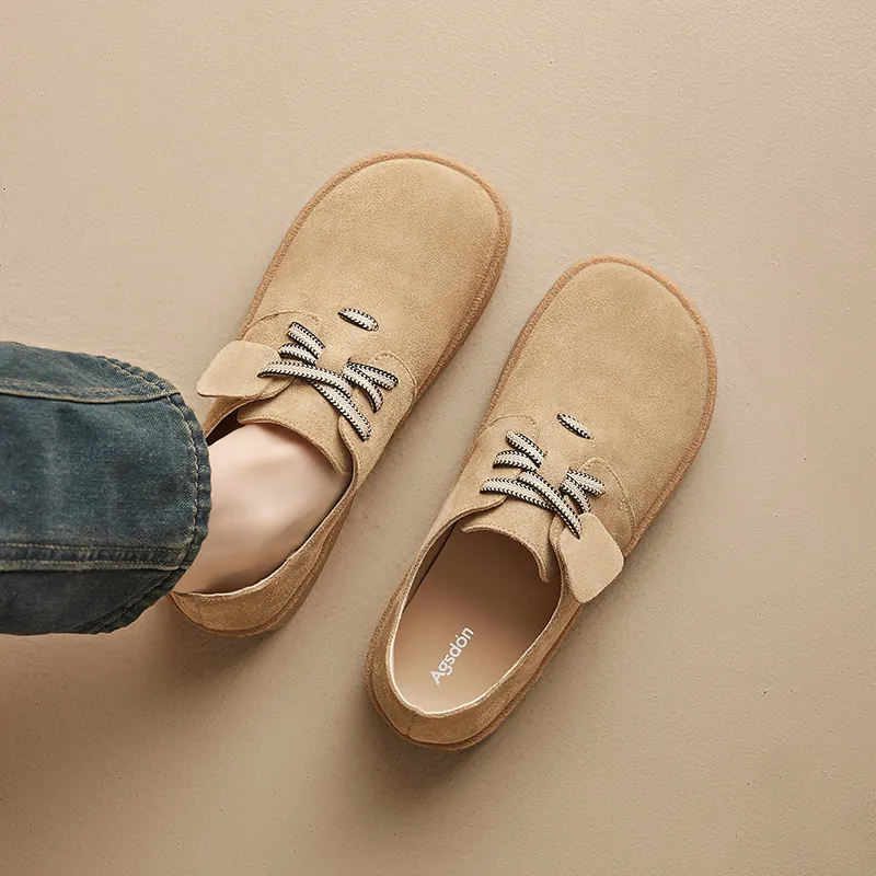 AGSDON Height Increasing Low-Top Casual Shoes Women's-2