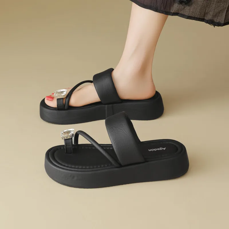 AGSDON Quiet Slide Slippers Women's-10