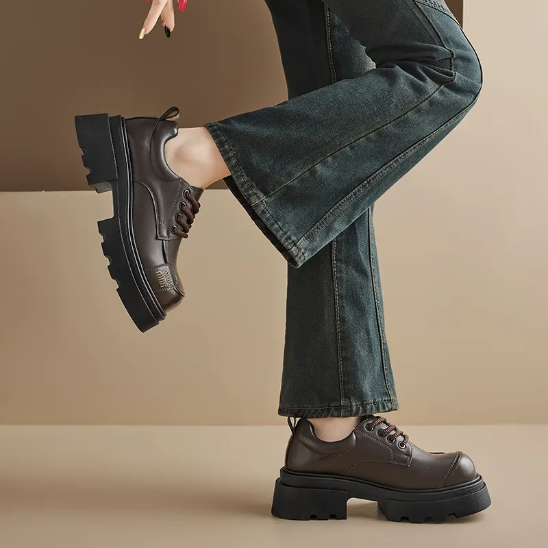 AGSDON Casual Single Shoes 5.5cm Women's-9
