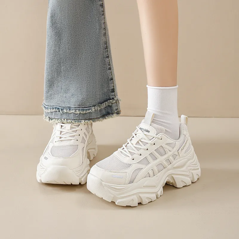 AGSDON Low Top Chunky Sneakers 6.5cm Women's-3