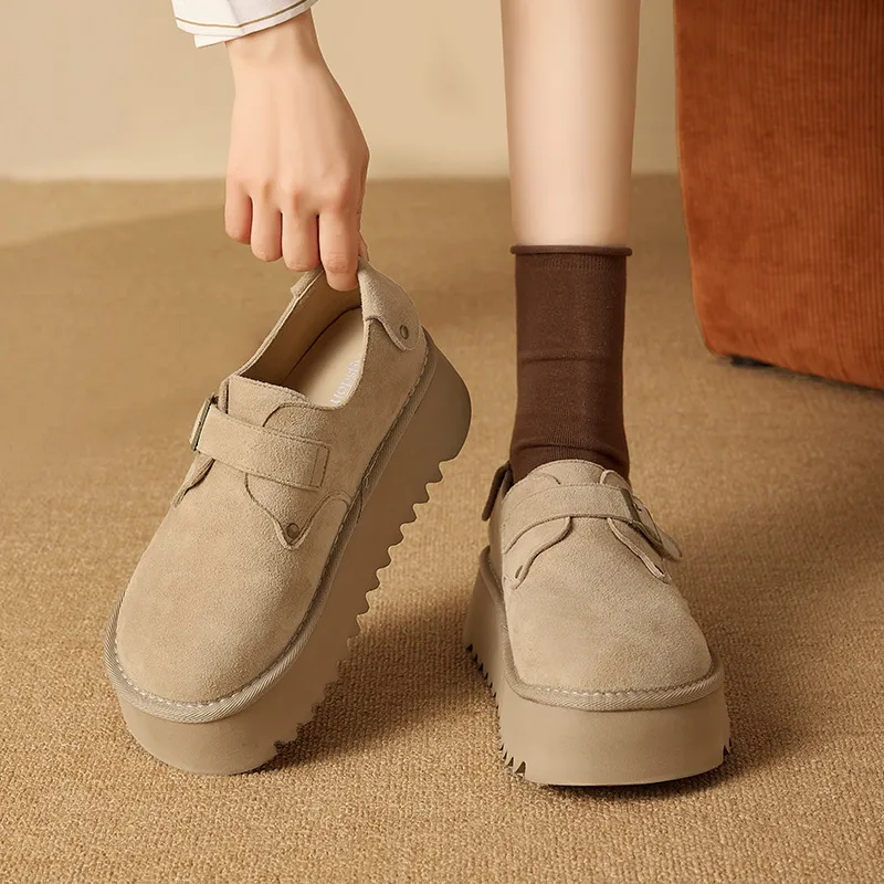 AGSDON Casual Single Shoes 4.5cm Women's-9
