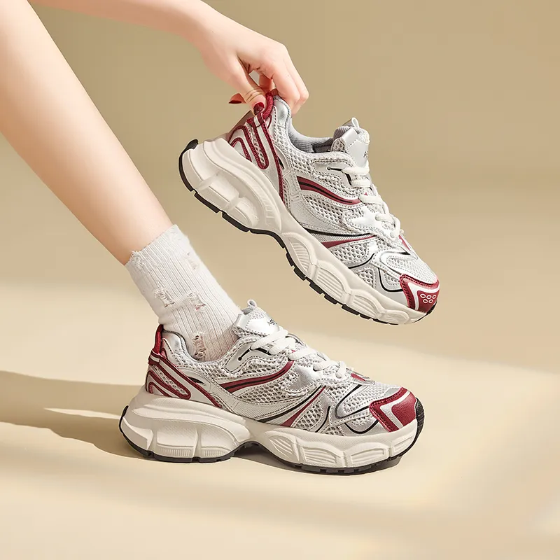 AGSDON Low-Top Chunky Sneakers 5cm Women's-9
