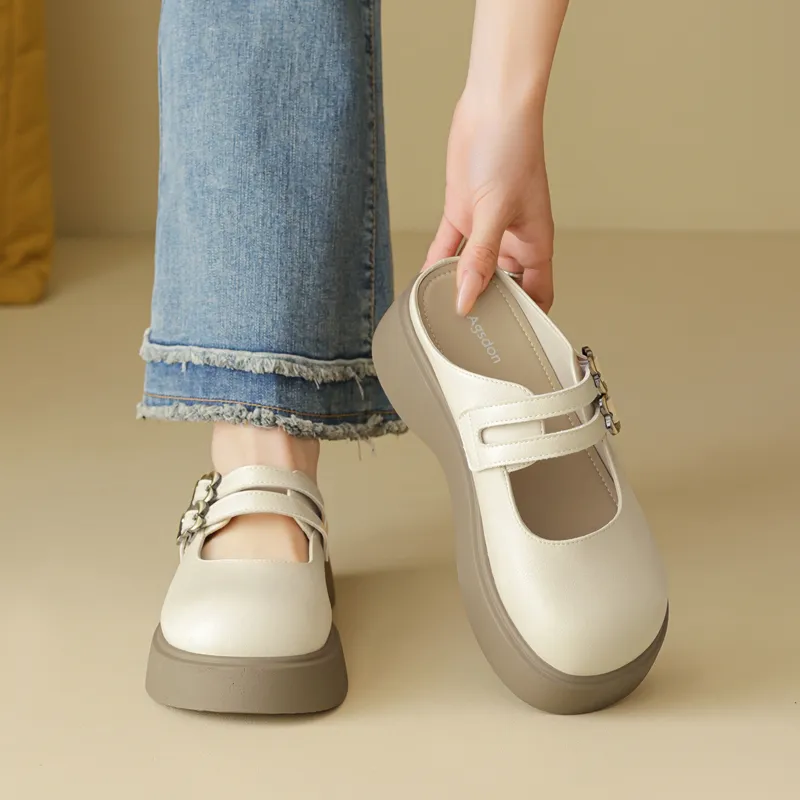 AGSDON Closed Toe Slippers Women's-4