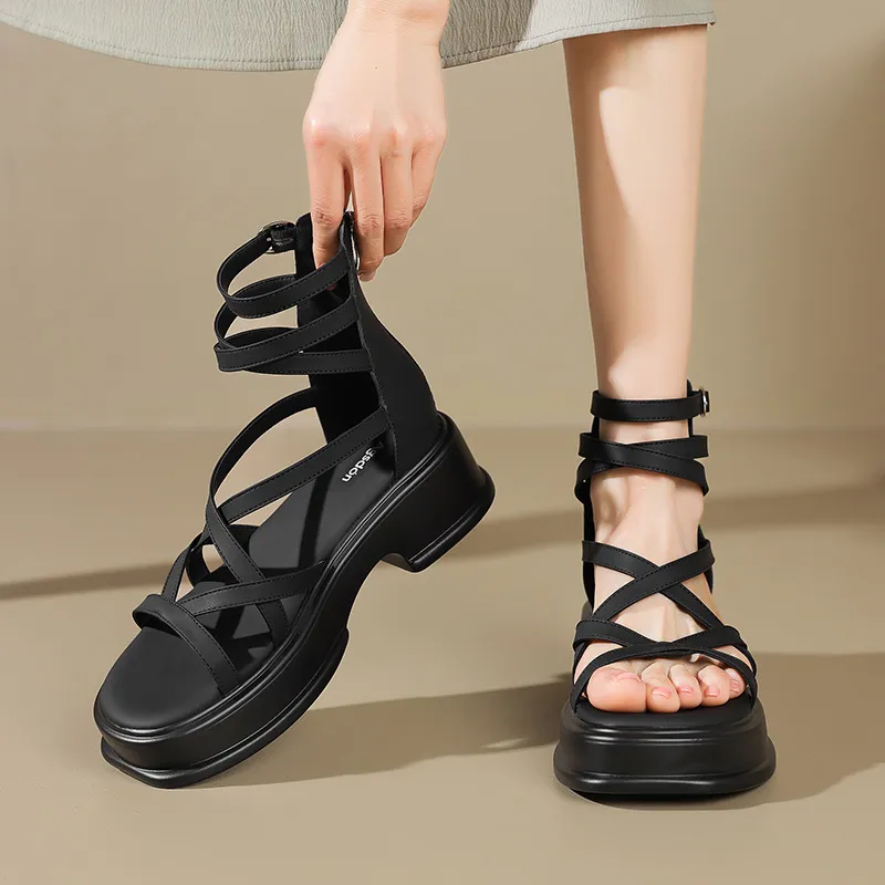 AGSDON Roman Sandals 5cm Women's-3