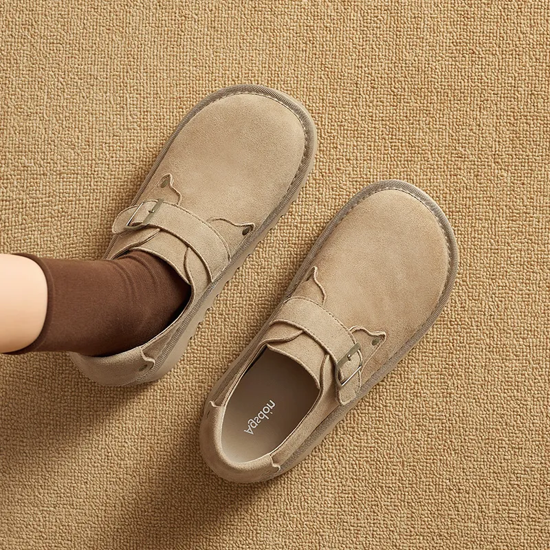 AGSDON Casual Single Shoes 4.5cm Women's-10