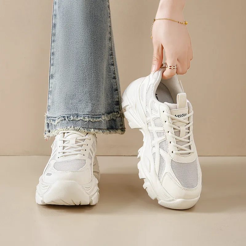 AGSDON Low Top Chunky Sneakers 6.5cm Women's-2