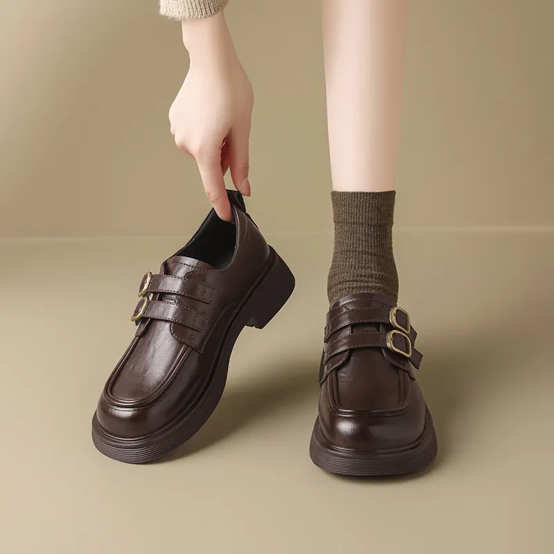AGSDON Casual Single Shoes 3.5cm Women's-11