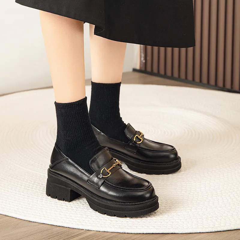 AGSDON Loafers Women's Black-2