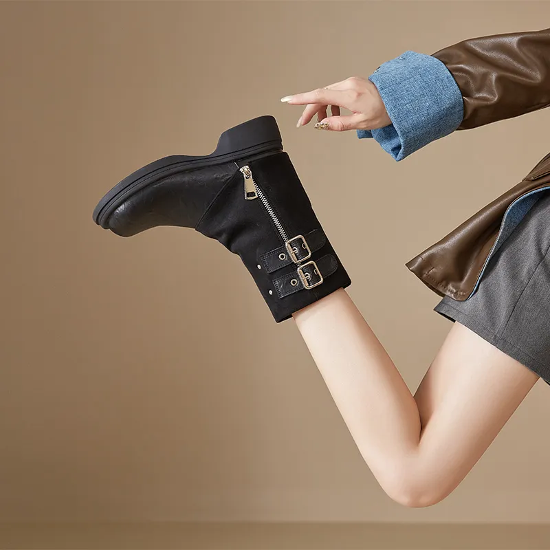 AGSDON Ankle Boots Women's-12