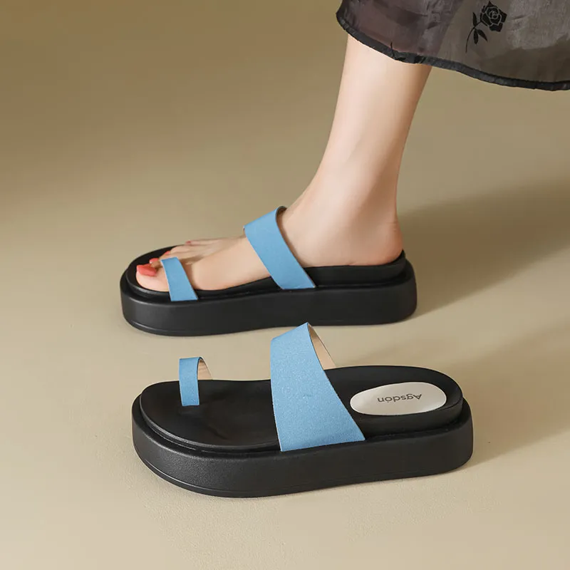 AGSDON Quiet Slide Slippers Women's-16