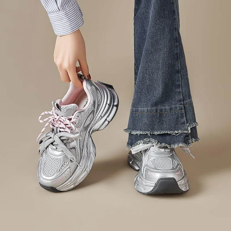 AGSDON Low Top Chunky Sneakers Women's-14