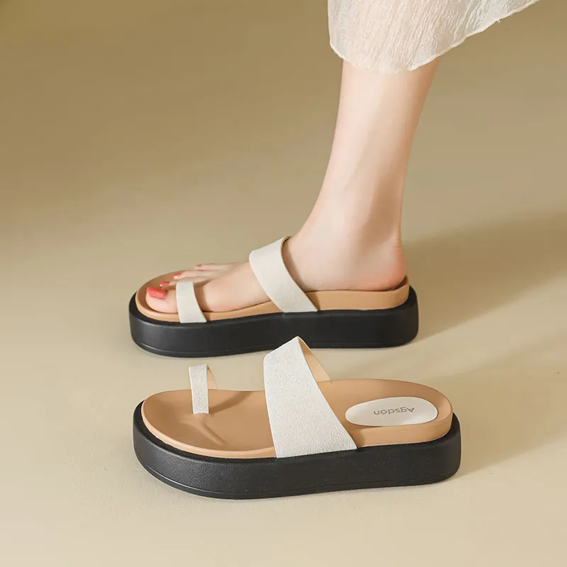 AGSDON Quiet Slide Slippers Women's-2