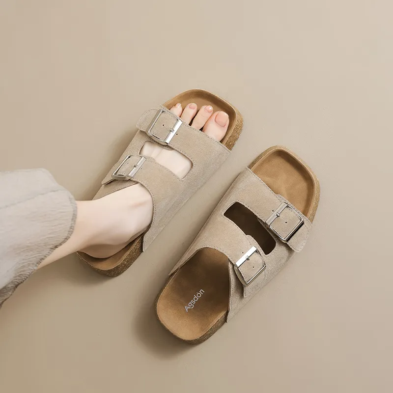 AGSDON Quiet Slide Slippers Women's-2