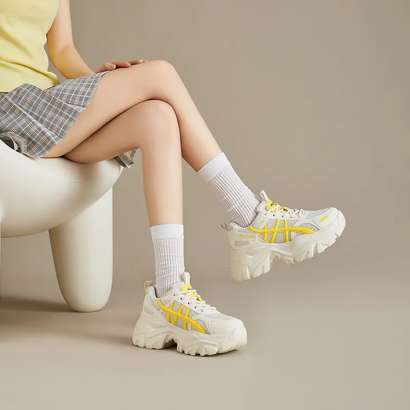 AGSDON Low Top Chunky Sneakers 6.5cm Women's-27