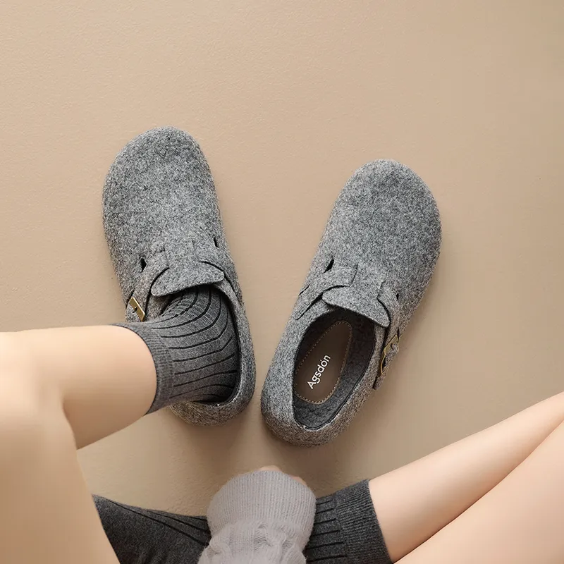 AGSDON Casual Single Shoes 2.5cm Women's-4