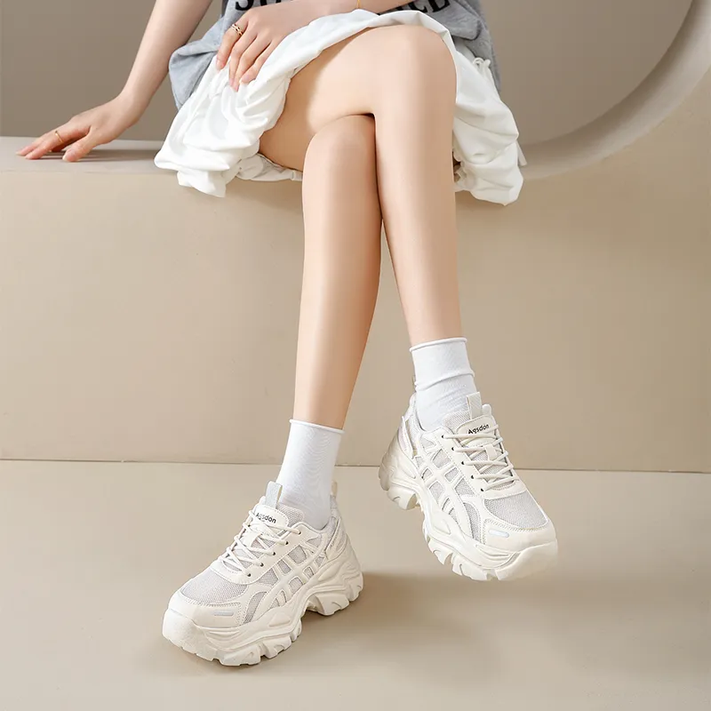 AGSDON Low Top Chunky Sneakers 6.5cm Women's-5