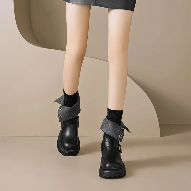 AGSDON Ankle Boots 4.5cm Women's-3
