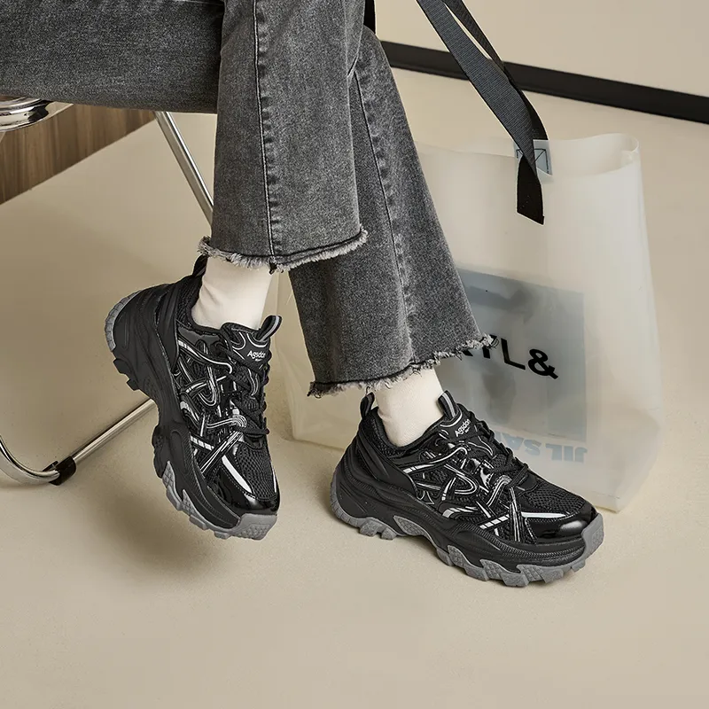 AGSDON Low Top Chunky Sneakers Women's-8