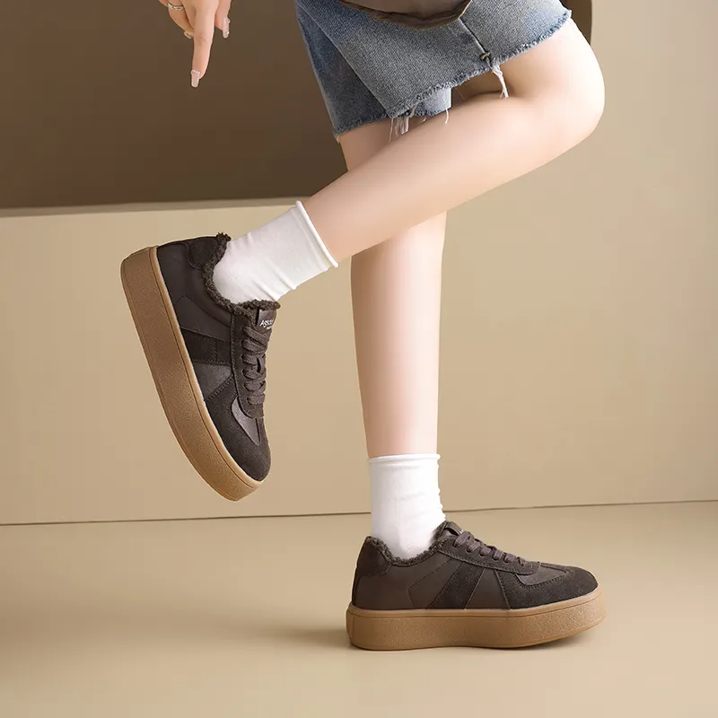 AGSDON Warm Low-Top Casual Shoes Women's-17