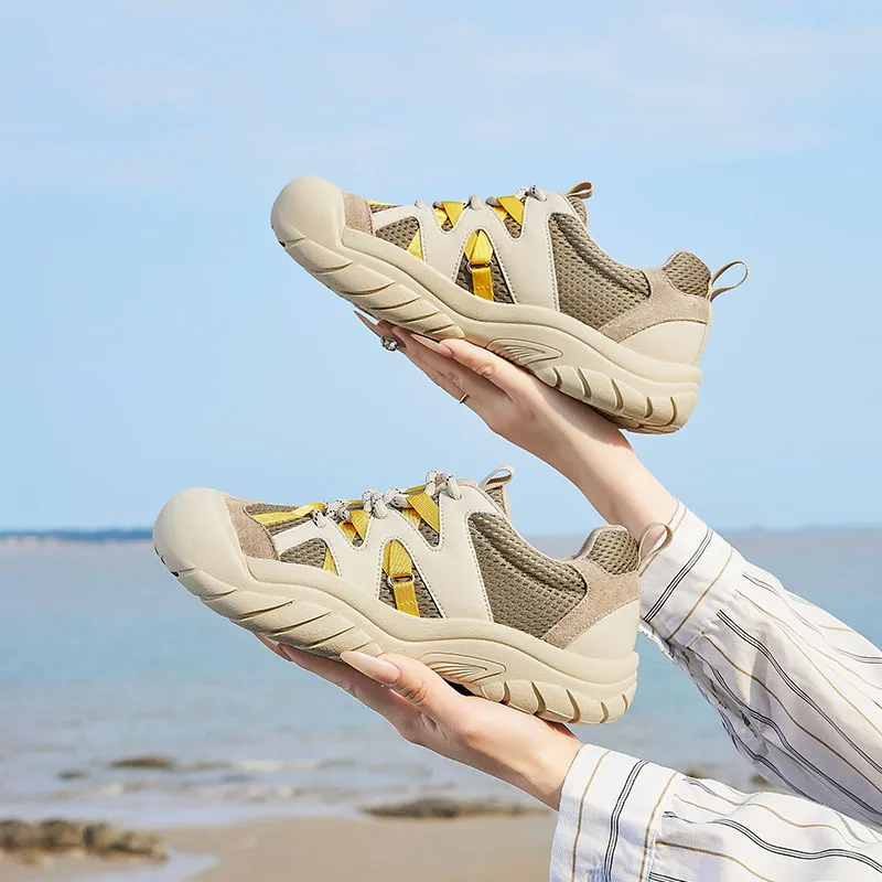 AGSDON Abrasion Resistant Slip Resistant Low Top Casual Shoes Women's-17