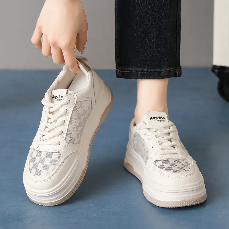 AGSDON Low-Top Skateboard Shoes Women's-3