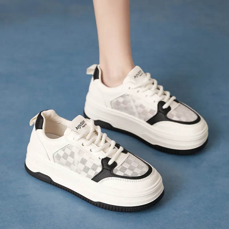 AGSDON Low-Top Skateboard Shoes Women's-8
