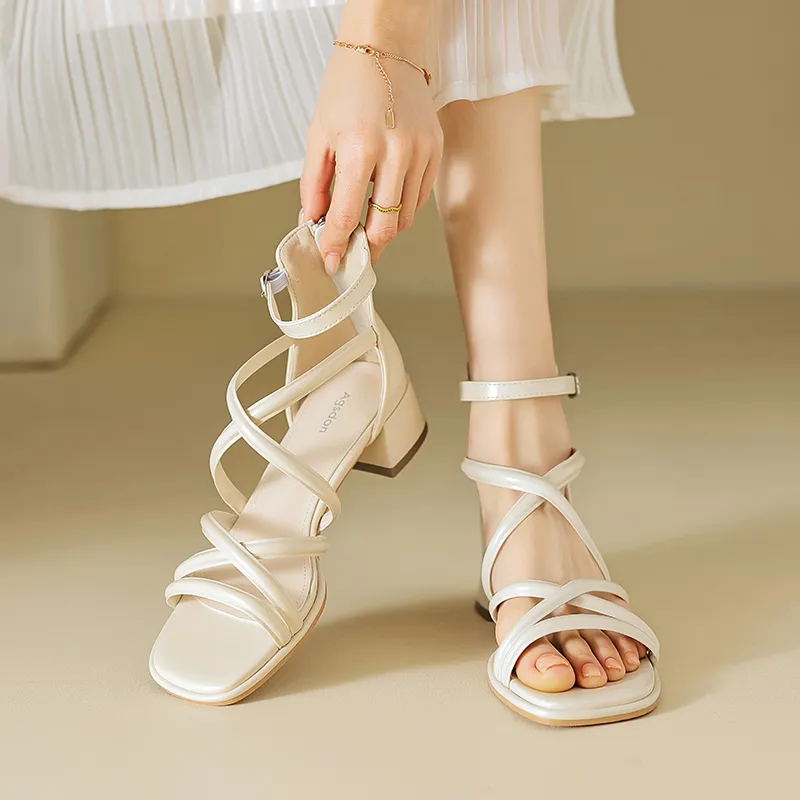 AGSDON Roman Sandals 3.5cm Women's-4