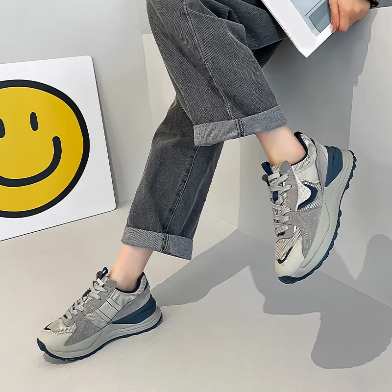 AGSDON Low-Top Chunky Sneakers Women's-4