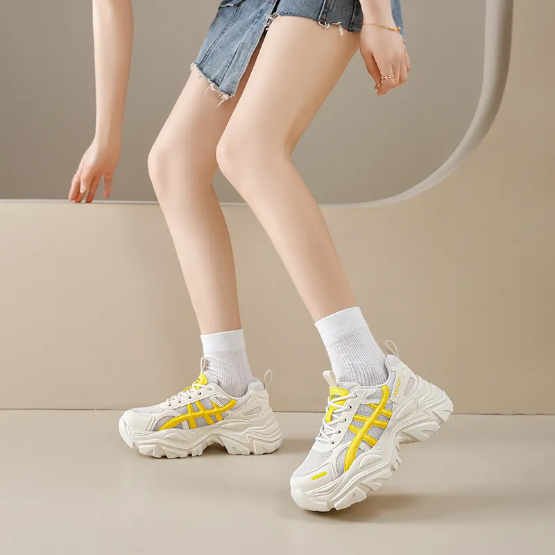 AGSDON Low Top Chunky Sneakers 6.5cm Women's-17