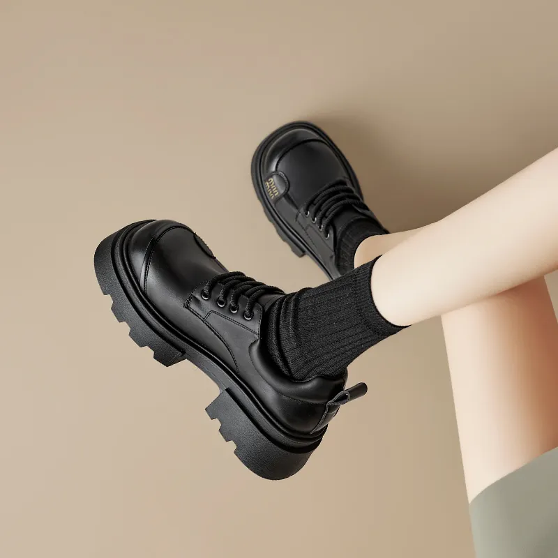 AGSDON Casual Single Shoes 5.5cm Women's-4