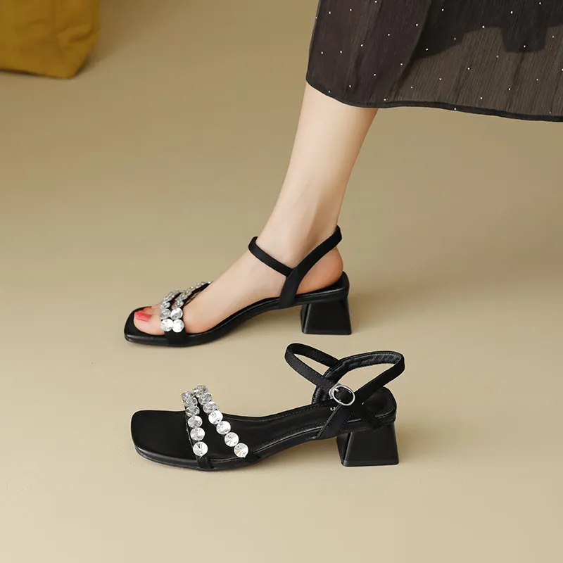 AGSDON One Strap Sandals Women's-3
