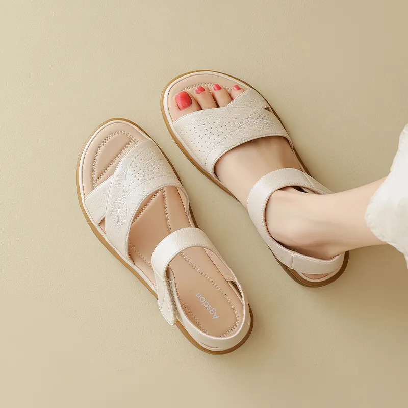 AGSDON One Strap Sandals Women's-4