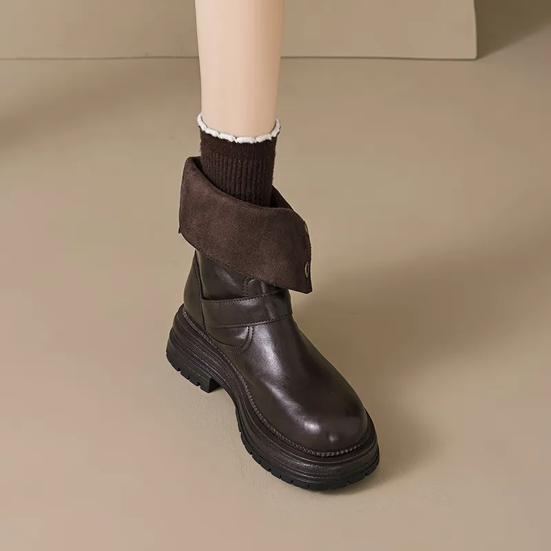 AGSDON Ankle Boots 4.5cm Women's-12