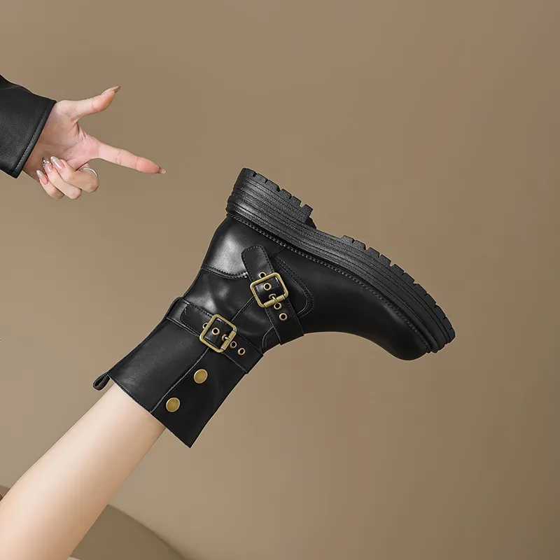 AGSDON Ankle Boots 4.5cm Women's-2