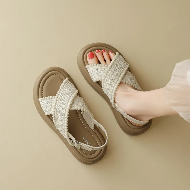 AGSDON One Strap Sandals 4.5cm Women's-2