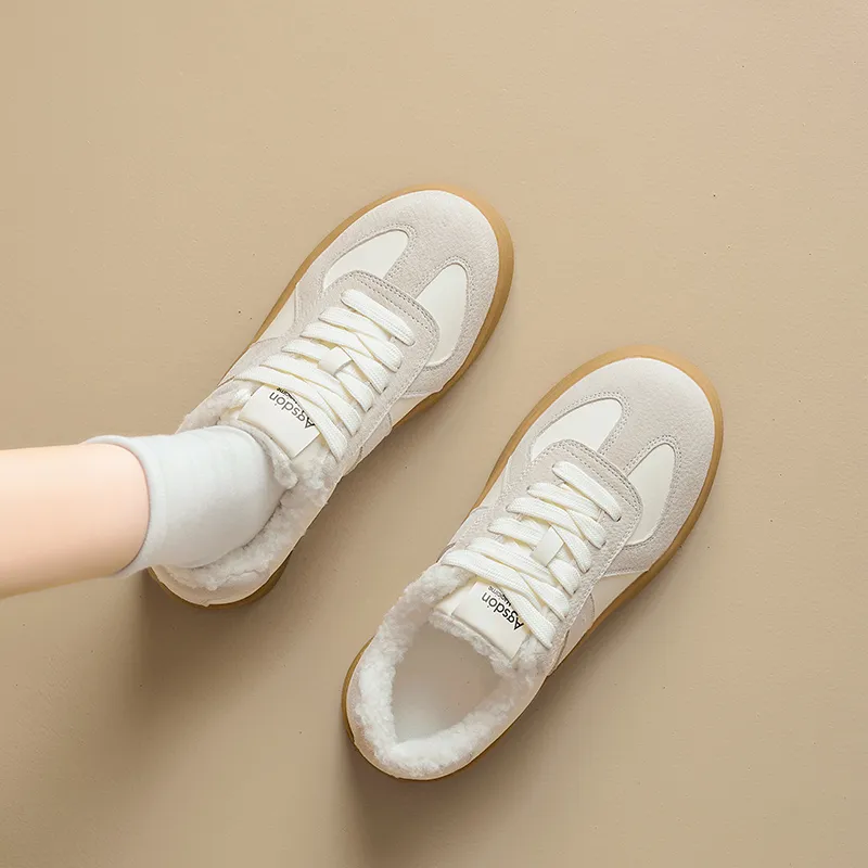 AGSDON Warm Low-Top Casual Shoes Women's-4
