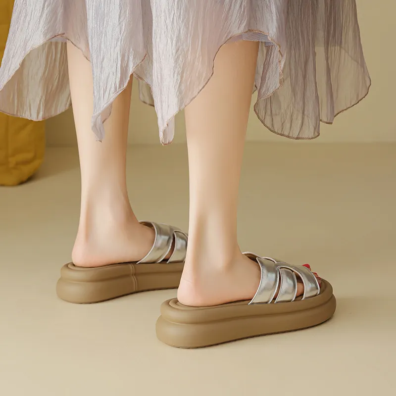 AGSDON Quiet Slide Slippers Women's-18