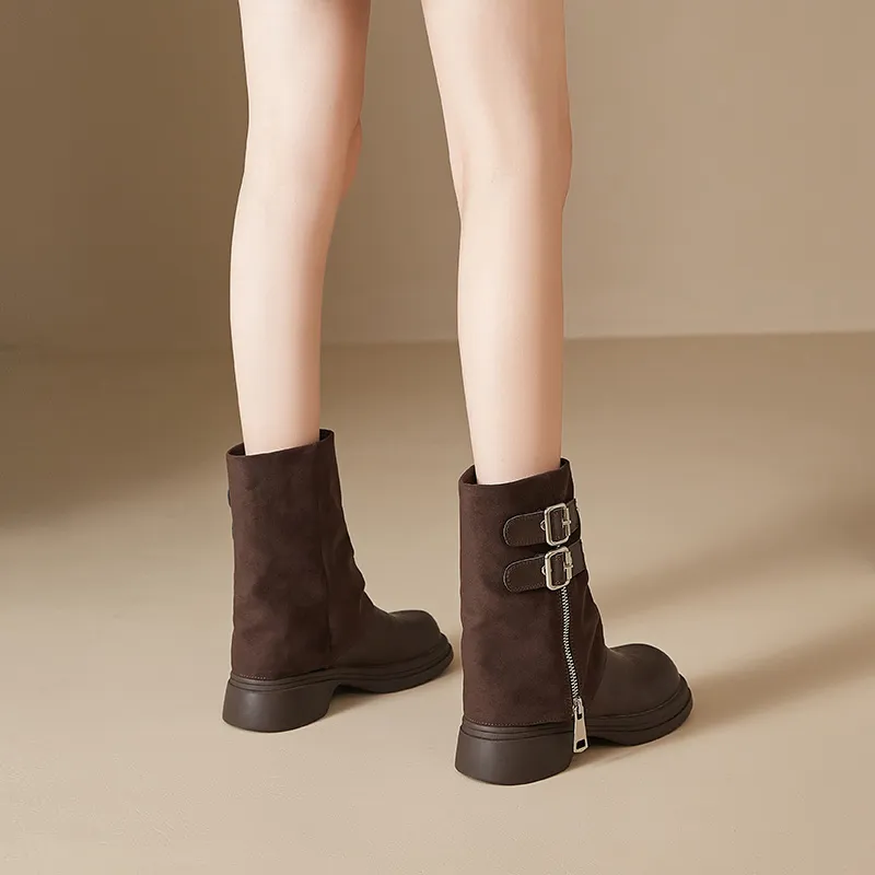 AGSDON Ankle Boots Women's-4