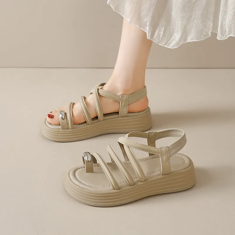 AGSDON Roman Sandals 4.5cm Women's-11