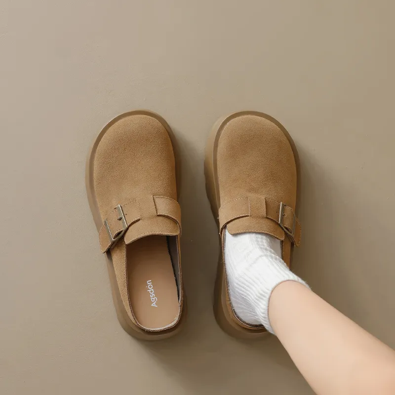 AGSDON Wrap toe Slippers Women's-5