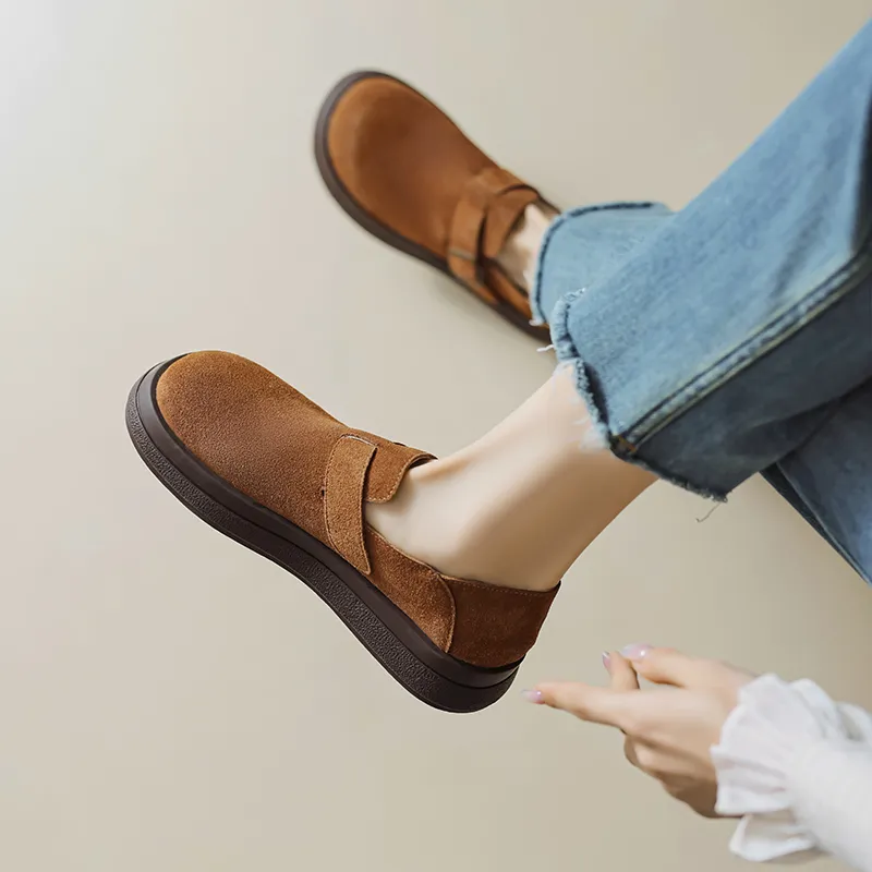 AGSDON Casual Single Shoes 3.5cm Women's-5