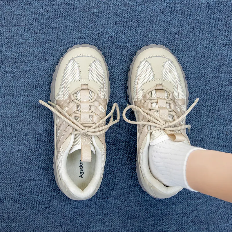 AGSDON Low Top Casual Shoes 3.5cm Women's-13