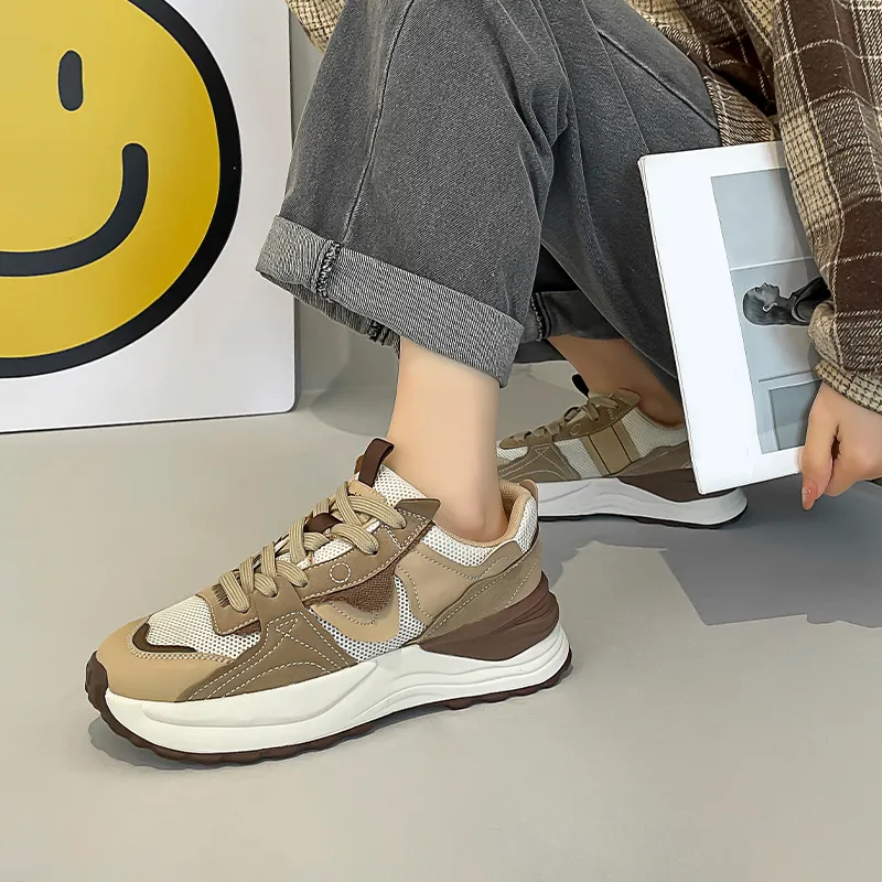 AGSDON Low-Top Chunky Sneakers Women's-7