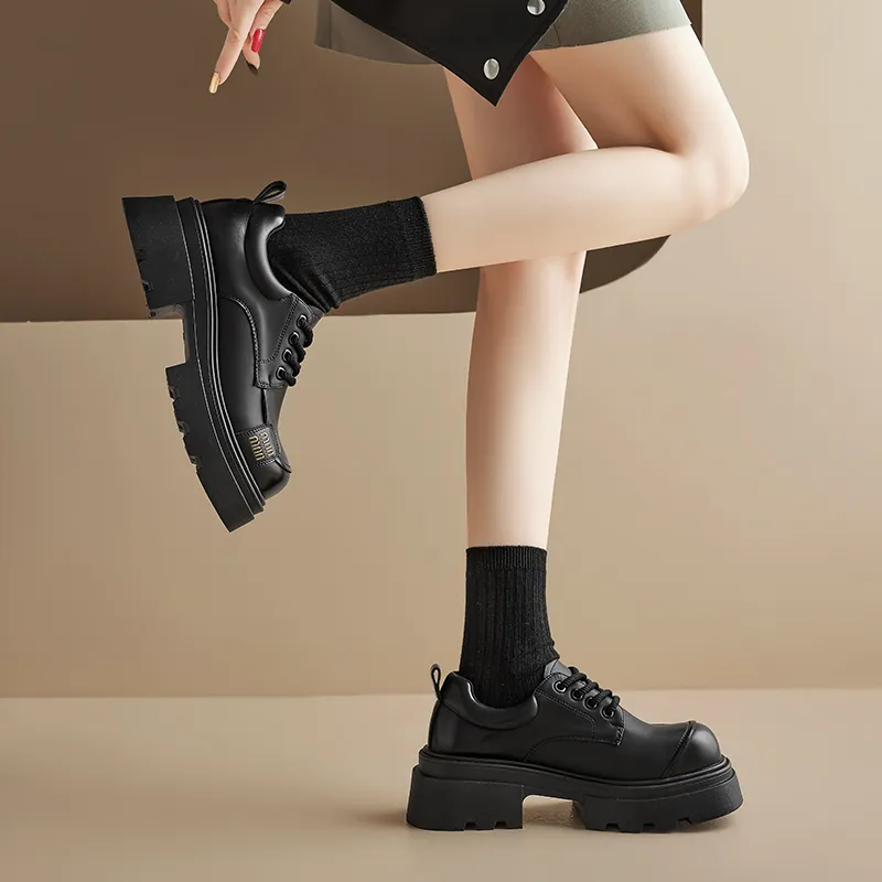 AGSDON Casual Single Shoes 5.5cm Women's-2