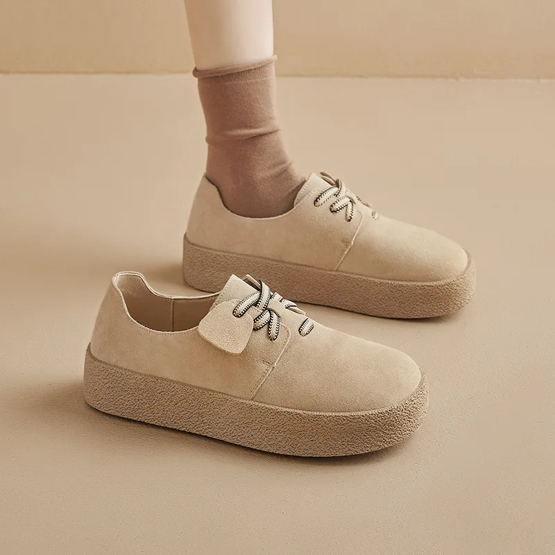 AGSDON Height Increasing Low-Top Casual Shoes Women's-12