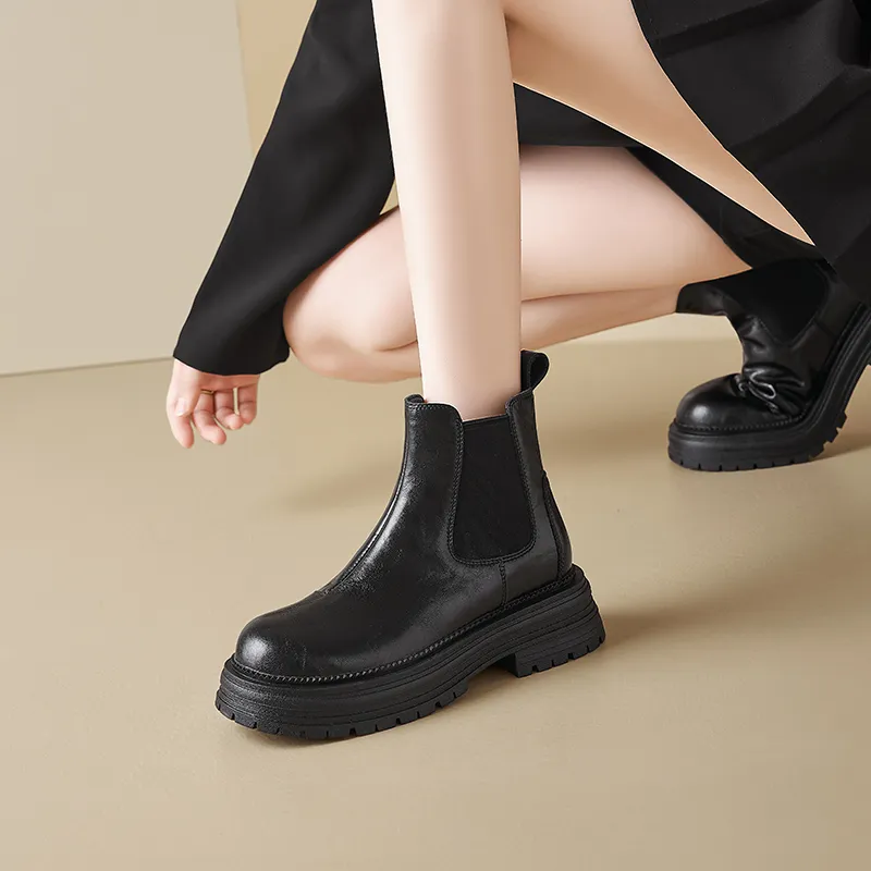 AGSDON 11.5cm Chelsea Boots Women's-4