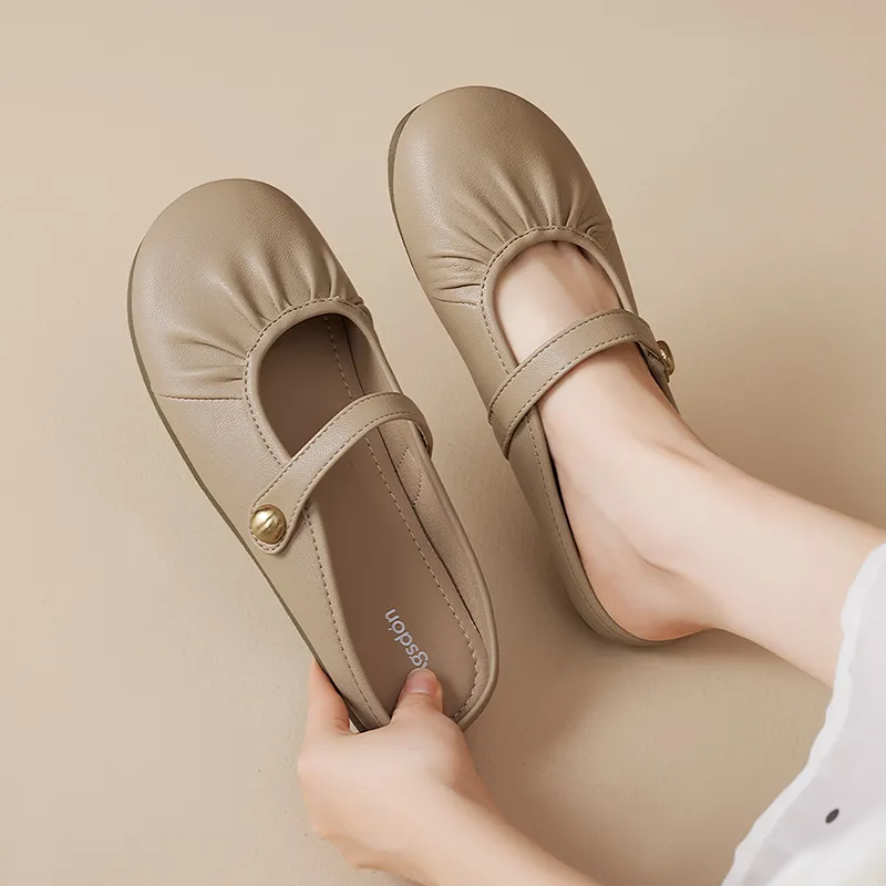 AGSDON Wrap toe Slippers 1.5cm Women's-11