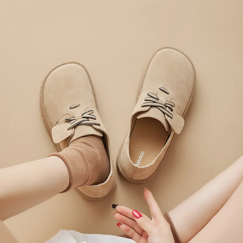 AGSDON Height Increasing Low-Top Casual Shoes Women's-10
